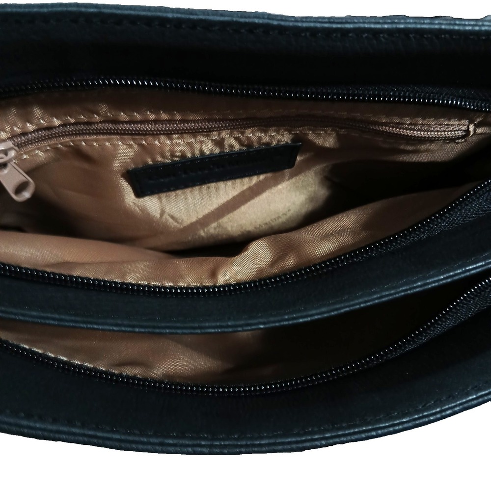 Gun Tote'n Mamas Women Bucket Tote Black Tumbled Leather GTM-19/BK Concealed - Picture 15 of 16